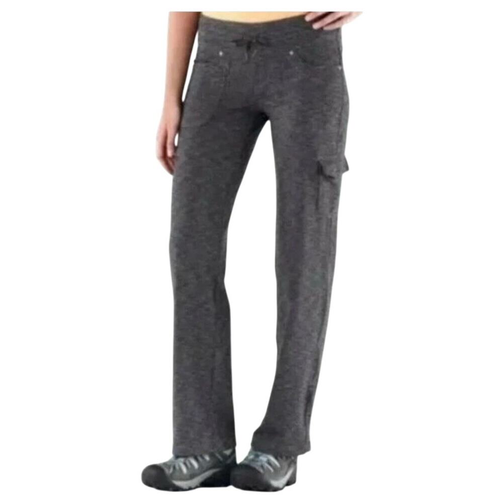 Kuhl Mova Straight Pants Womens 10 Gray Gorpcore Hiking Camping Outdoors Stretch